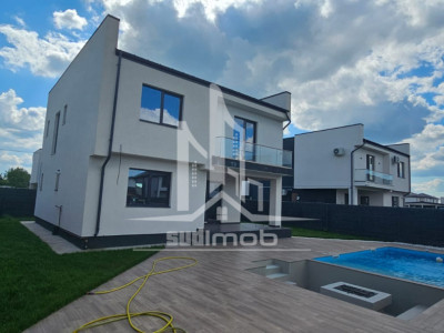 Casa individuala cu piscina comuna Berceni.