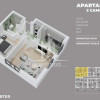 Drumul Fermei Mega Image apartament 2 camere decomandat. thumb 2
