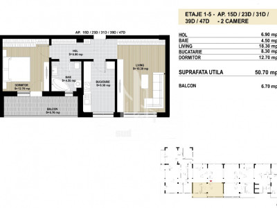 Grand Arena-apartament decomandat-pret promotional