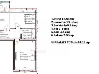Apartament 2 camere decomandat soseaua Leordeni.