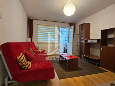 Emil Racovita Niculitel 2 camere mobilat si utilat bloc reabilitat.