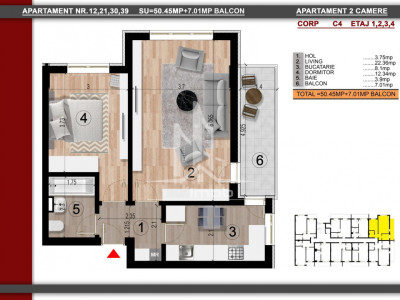 Metrou Berceni-etaj intermediar-mutare rapida
