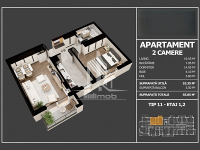 Soseaua Oltenitei-bloc cu lift-finisaje premium