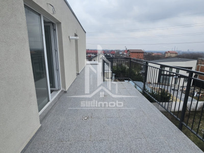 Garsoniera decomandata cu terasa 30 mp soseaua Leordeni.