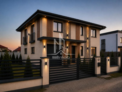 Comuna Berceni-Casa Individuala Premium P+1+Pod-Teren 404mp