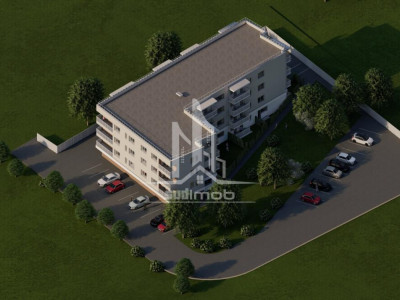 Apartament 2 camere tip studio cu gradina 52 mp Leordeni.