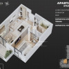 Apartament 2 camere tip studio Sky Garden. imaginea mica 2 Apartament 2 camere tip studio Sky Garden. thumb 2