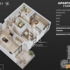 Apartament 3 camere open space 2 bai Sky Garden. imaginea mica 2 Apartament 3 camere open space 2 bai Sky Garden. thumb 2